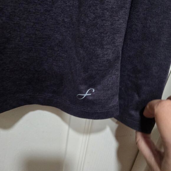 Freely Long Sleeve Purple Performance Top Small - Picture 5 of 7